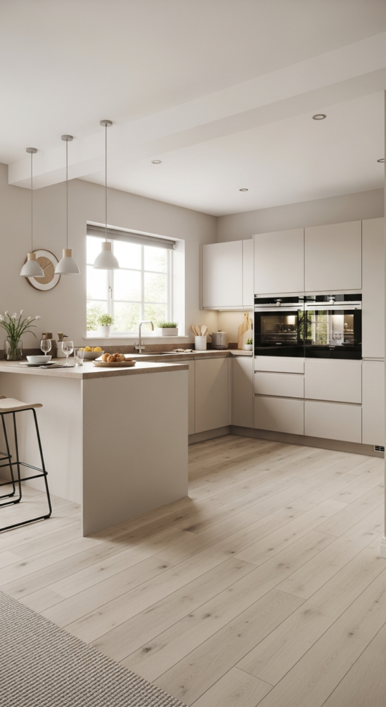 Consistent Flooring Throughout