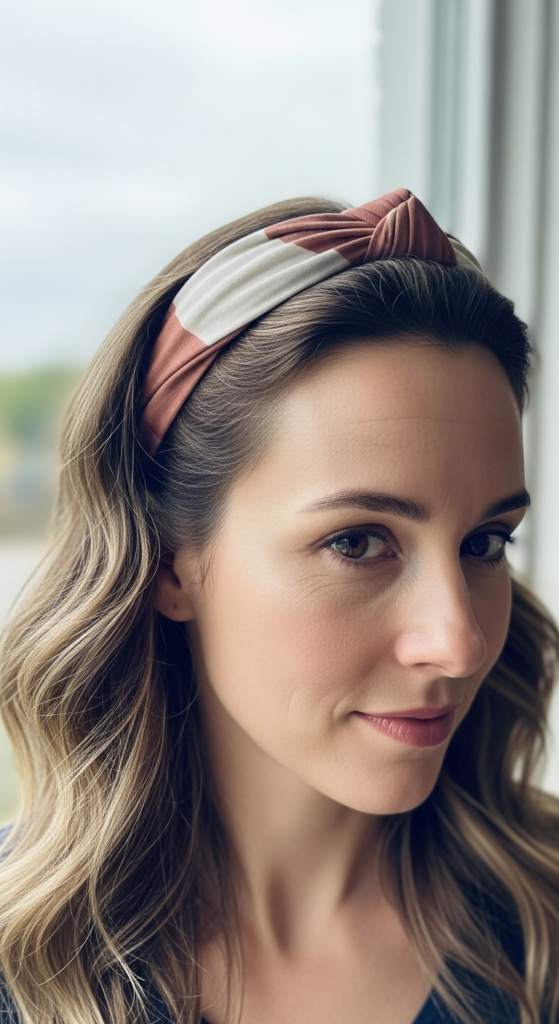 Loose Waves With Headband