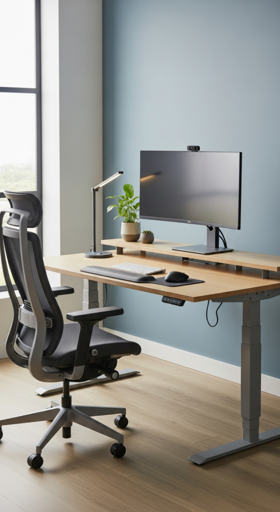 Ergonomic Furniture Setup - Home Office Ideas