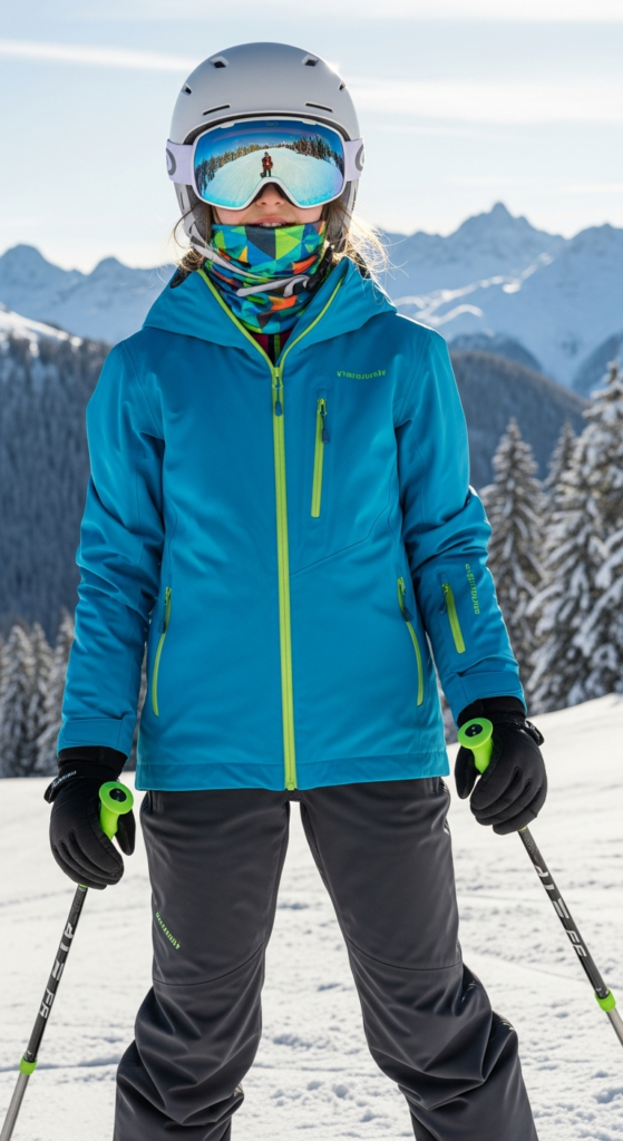 Full Technical Ski Set With Stylish Accessories