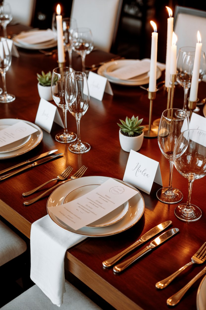 Personalized Place Settings