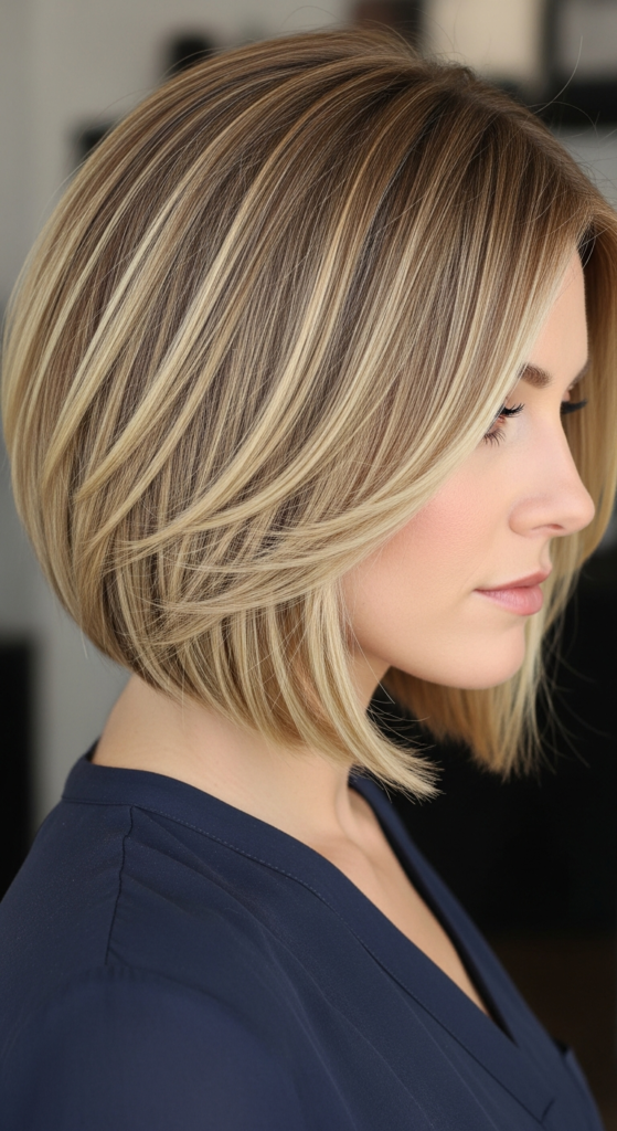 Graduated Bob with Subtle Stack