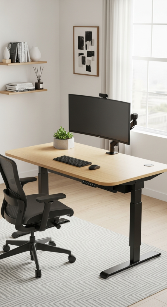 Standing Desk Workspace