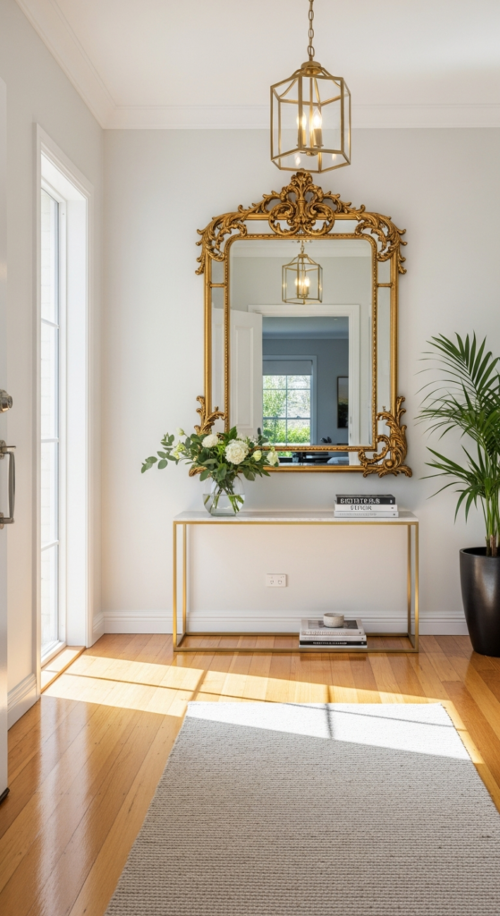 Statement Mirror to Open the Space
