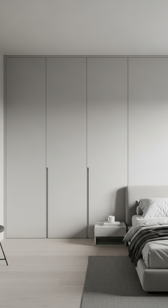 Hidden Wardrobes with Flush Panels