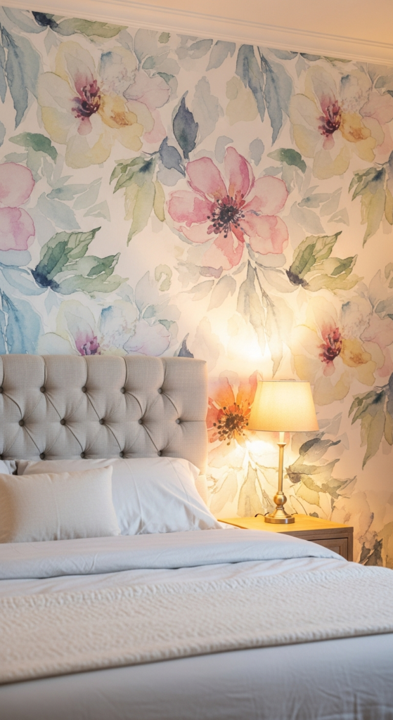 Watercolor Floral Wallpaper