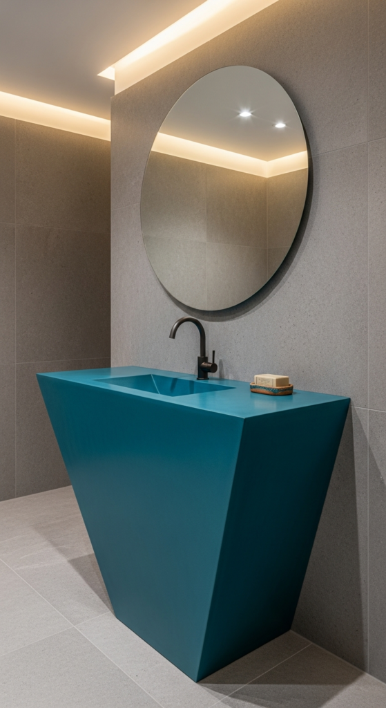 Statement Vanity with Bold Design