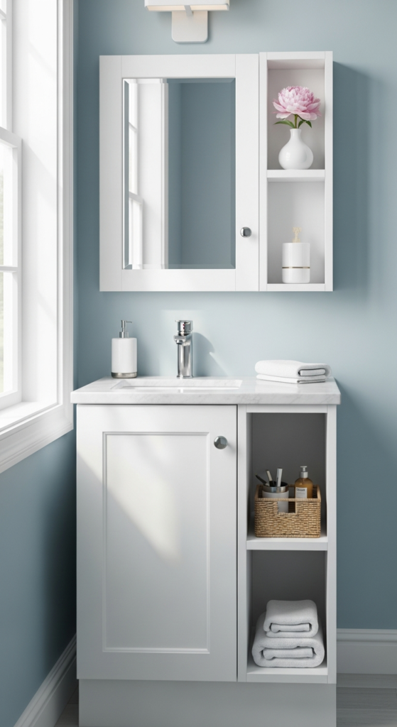 Compact Vanity for Small Spaces