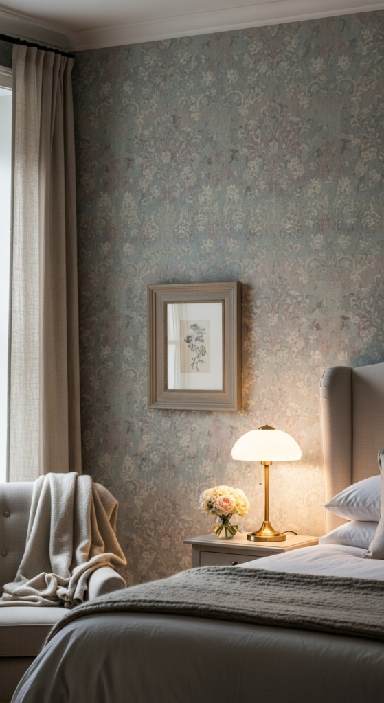 Muted Pastel Romantic Wallpaper