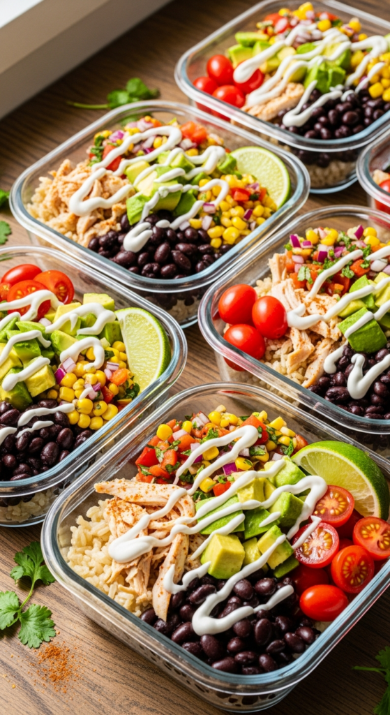 Chicken Burrito Bowls