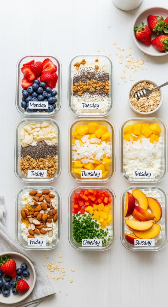 Cottage Cheese Protein Bowls