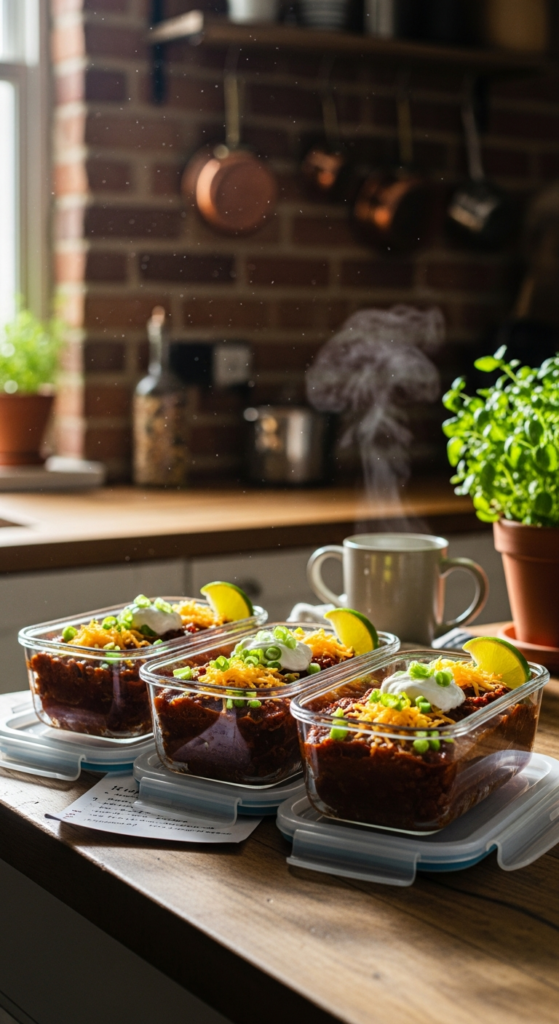 Turkey Chili for the Week