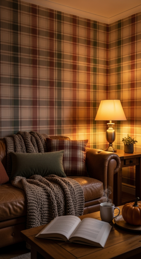 Soft Plaid or Tartan Wallpaper