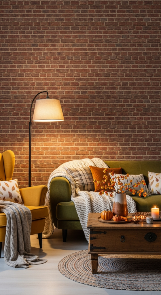 Brick or Stone Effect Wallpaper