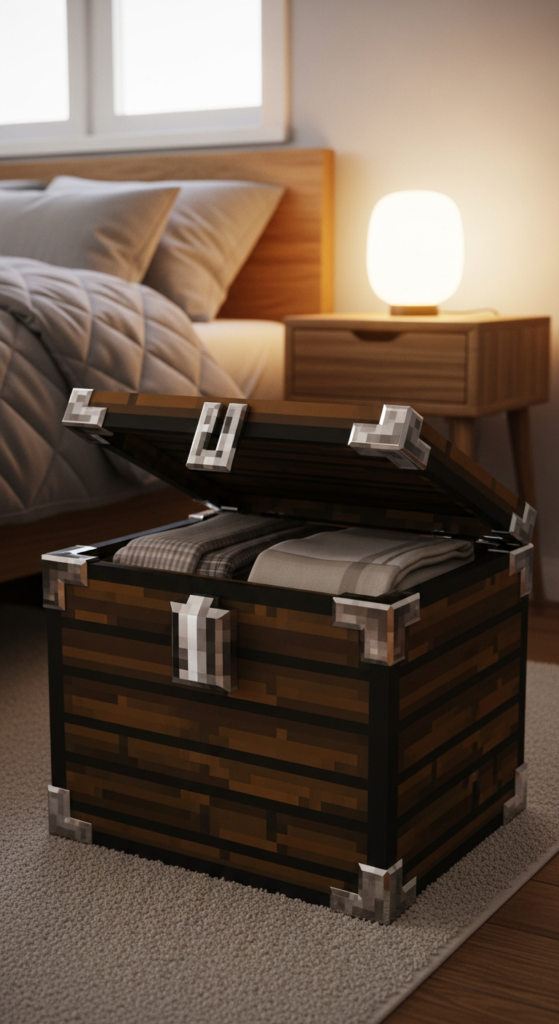 Storage Chests Inspired by Minecraft
