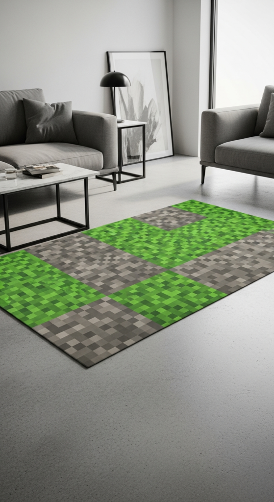 Pixelated Floor Mats