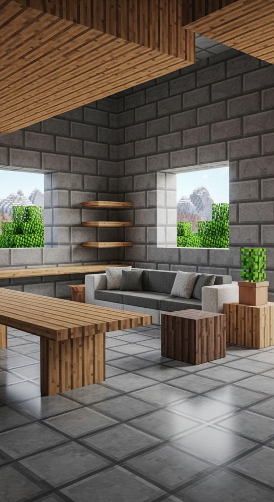 Subtle Minecraft-Inspired Textures