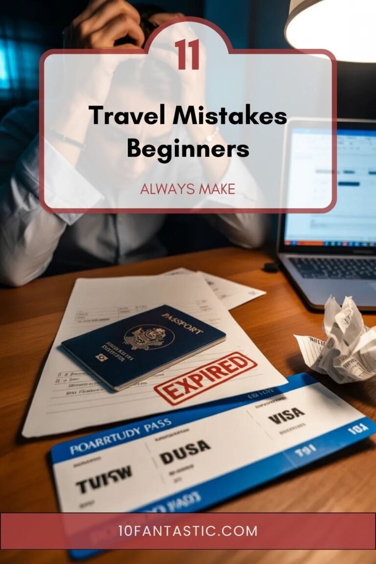 11 Travel Mistakes Beginners Always Make