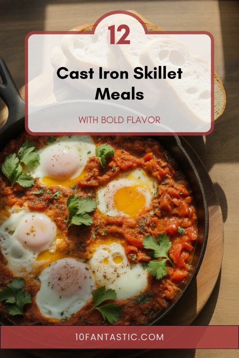12 Cast Iron Skillet Meals with Bold Flavor