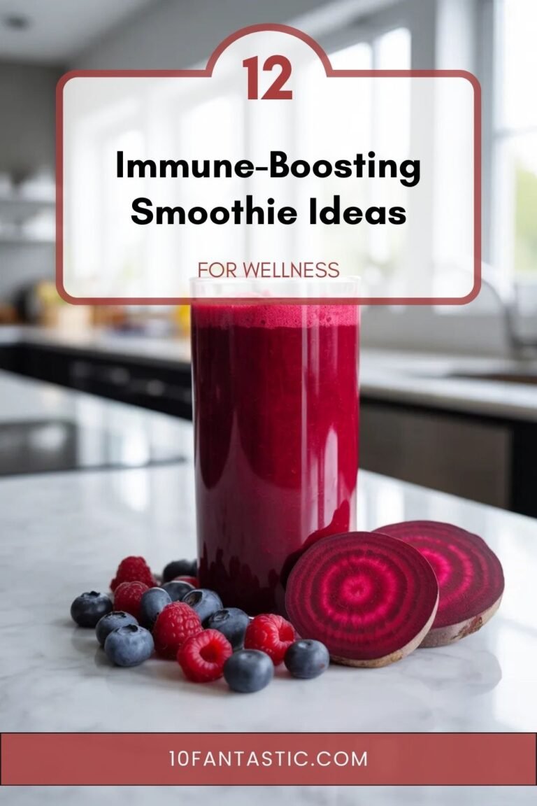 12 Immune-Boosting Smoothie Ideas for Wellness