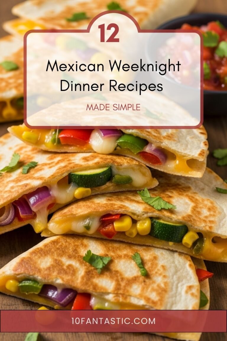 12 Mexican Weeknight Dinner Recipes Made Simple