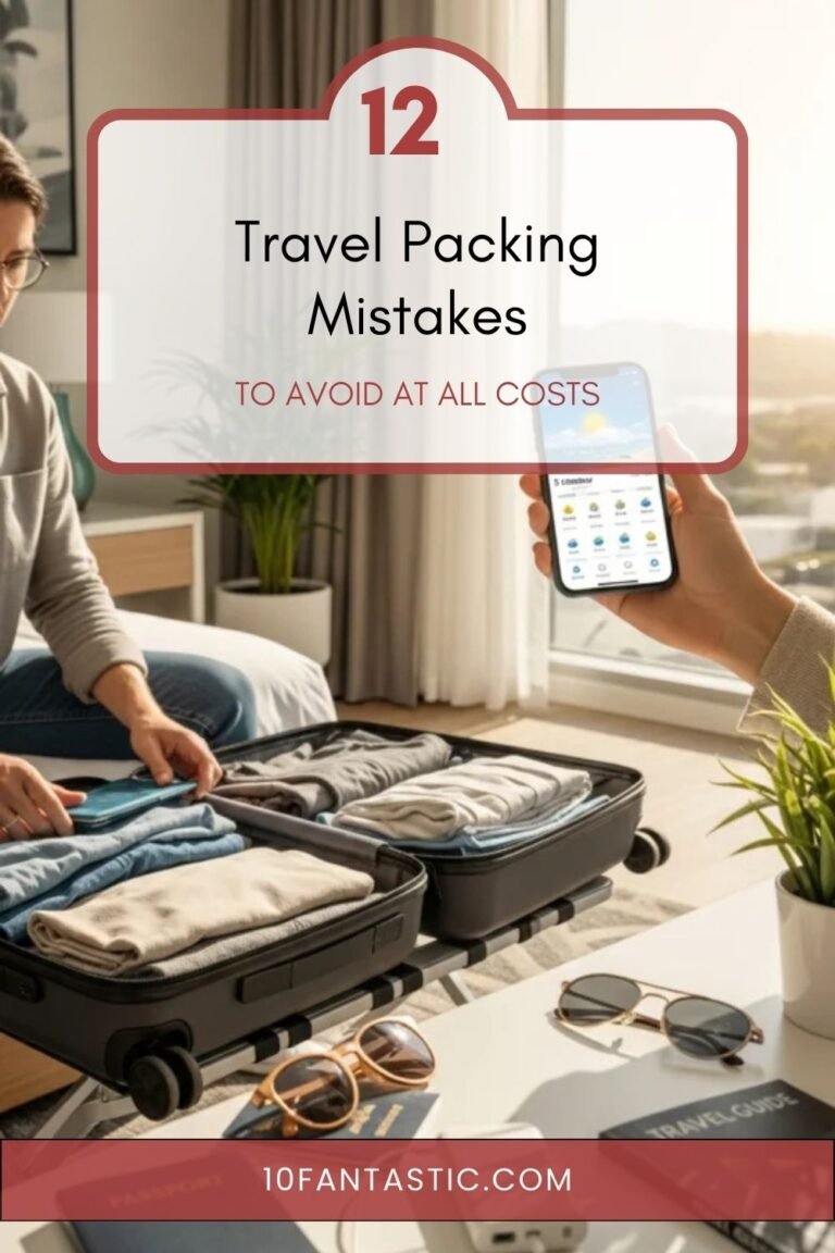 12 Travel Packing Mistakes to Avoid at All Costs