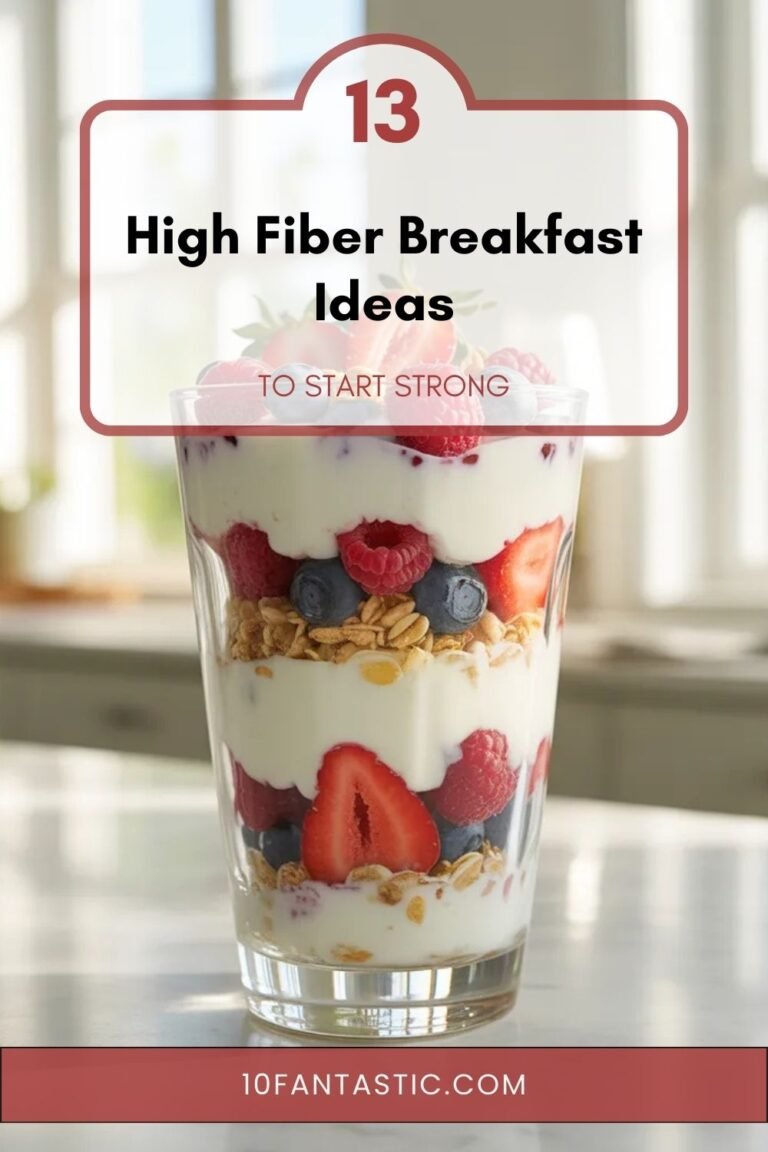 13 High Fiber Breakfast Ideas to Start Strong