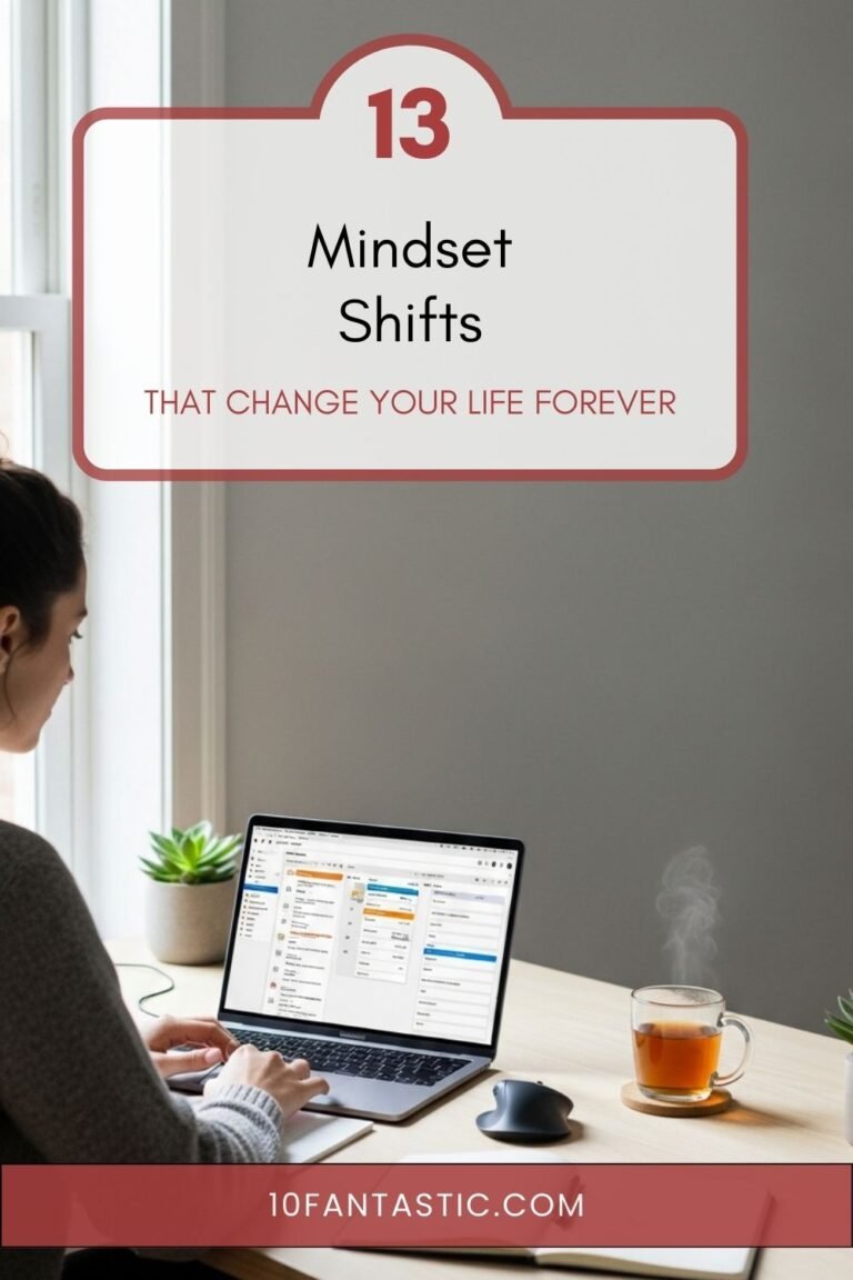 13 Mindset Shifts That Change Your Life Forever
