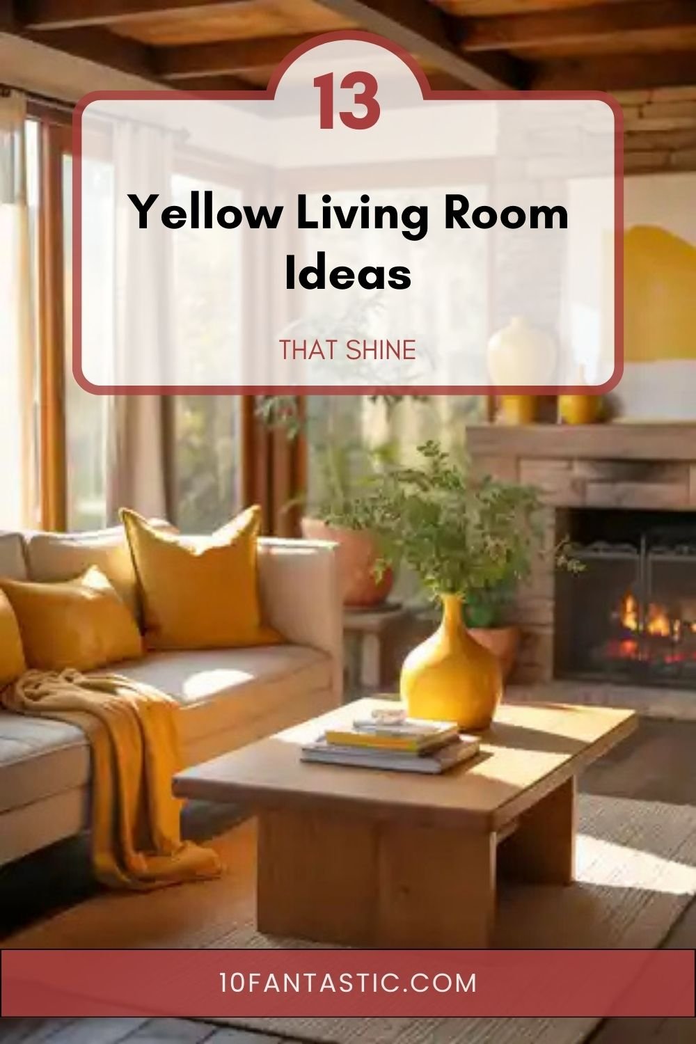 13 Yellow Living Room Ideas that Shine