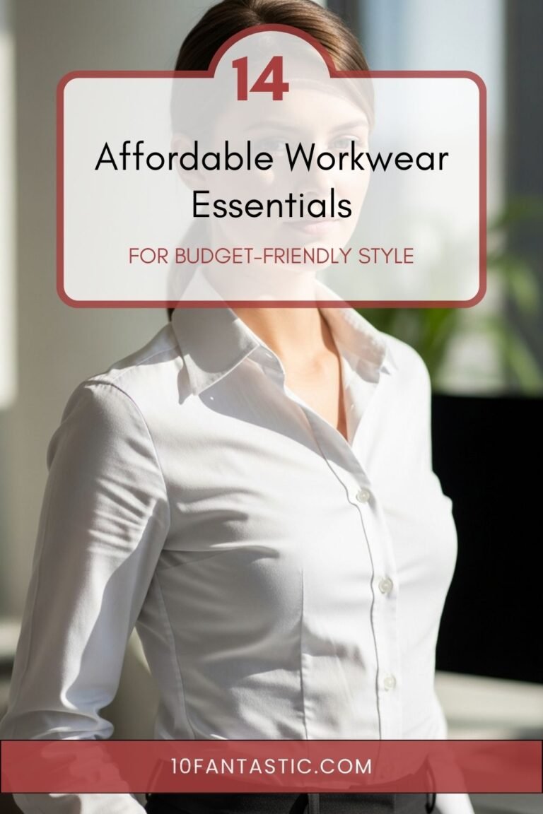 14 Affordable Workwear Essentials for Budget-Friendly Style