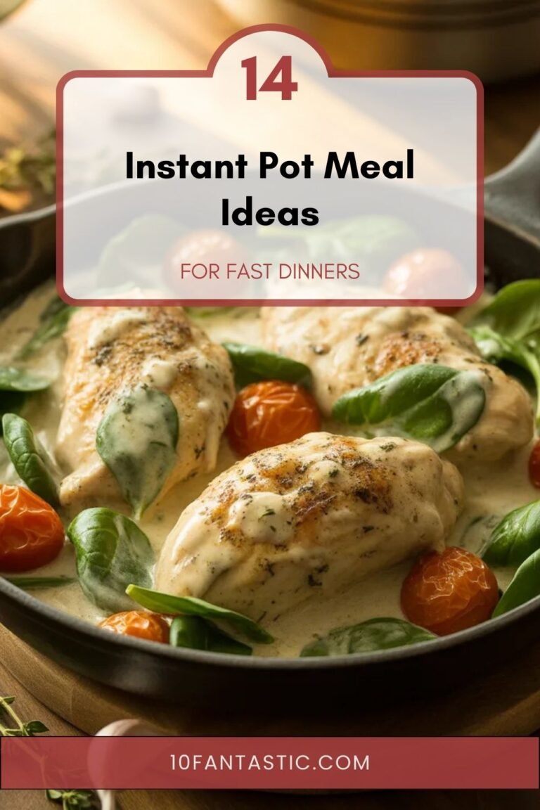 14 Instant Pot Meal Ideas for Fast Dinners