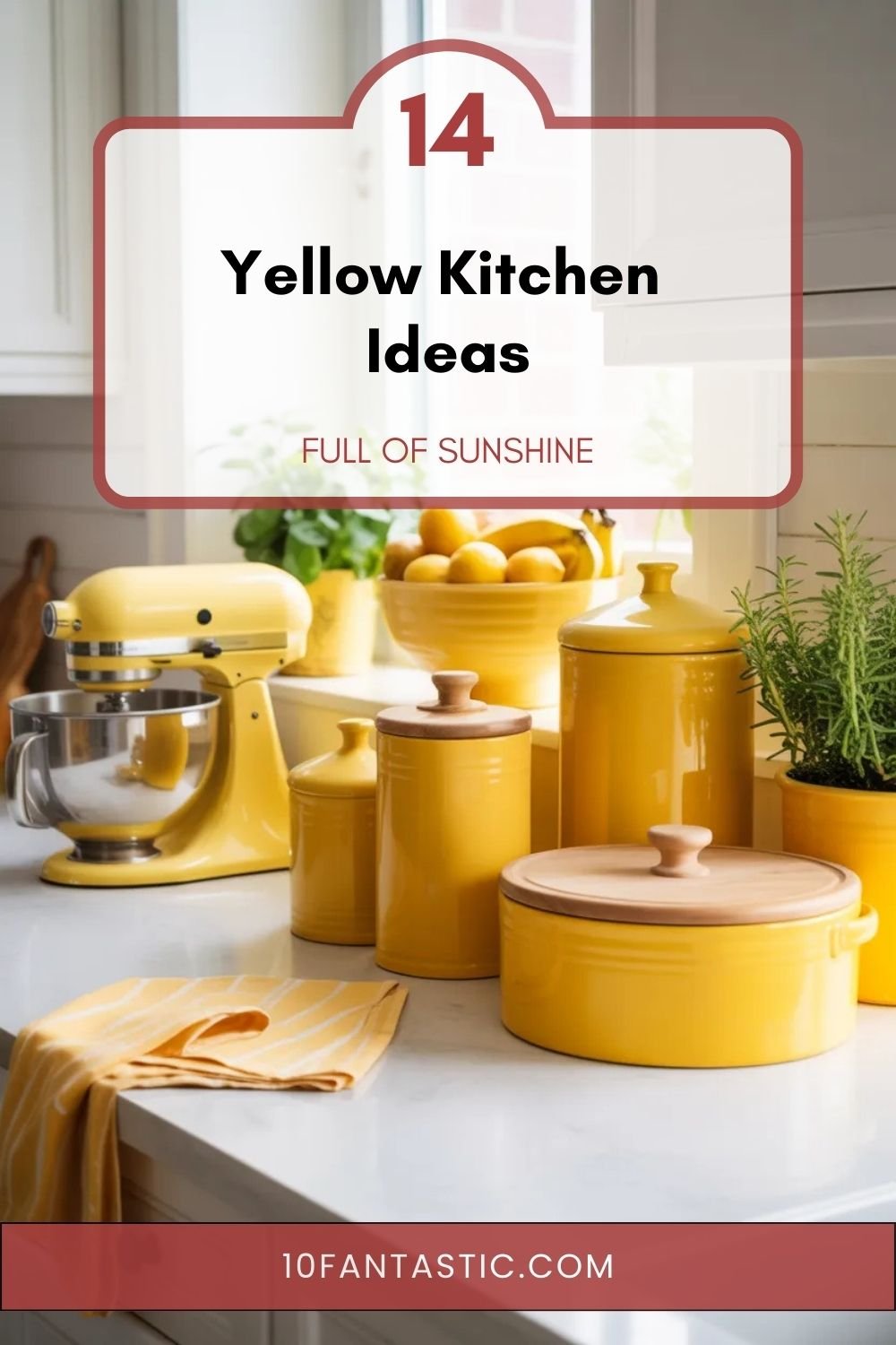 14 Yellow Kitchen Ideas Full of Sunshine