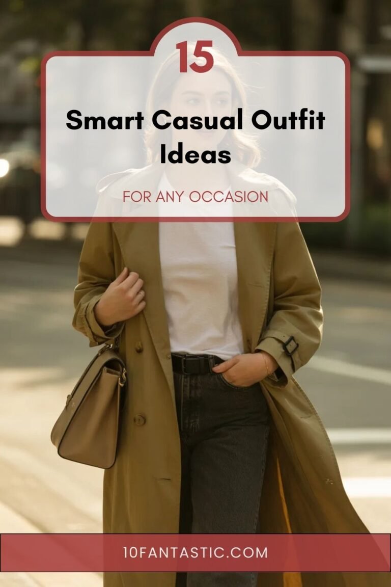 15 Smart Casual Outfit Ideas for any Occasion