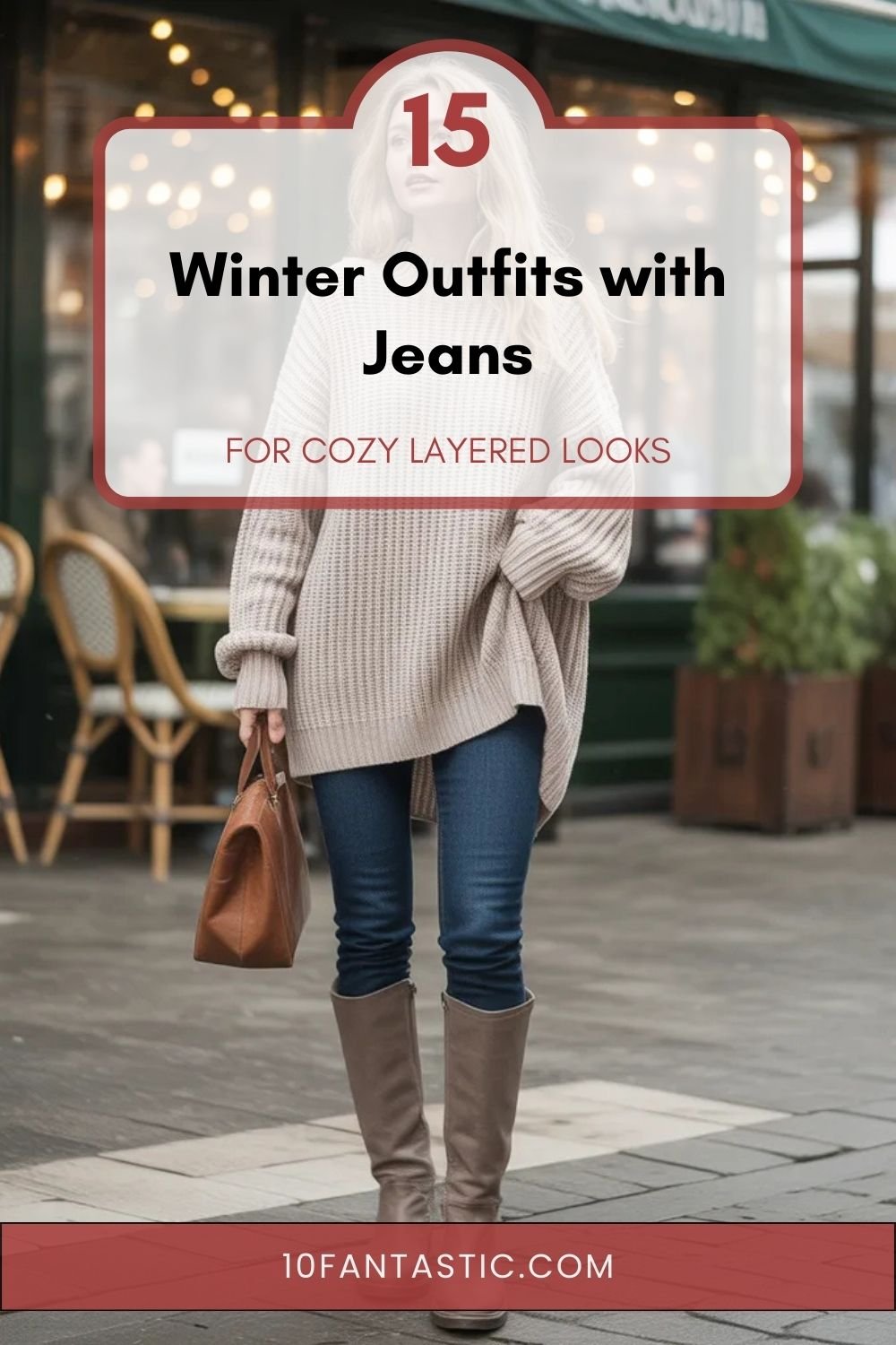 15 Winter Outfits with Jeans for Cozy Layered Looks