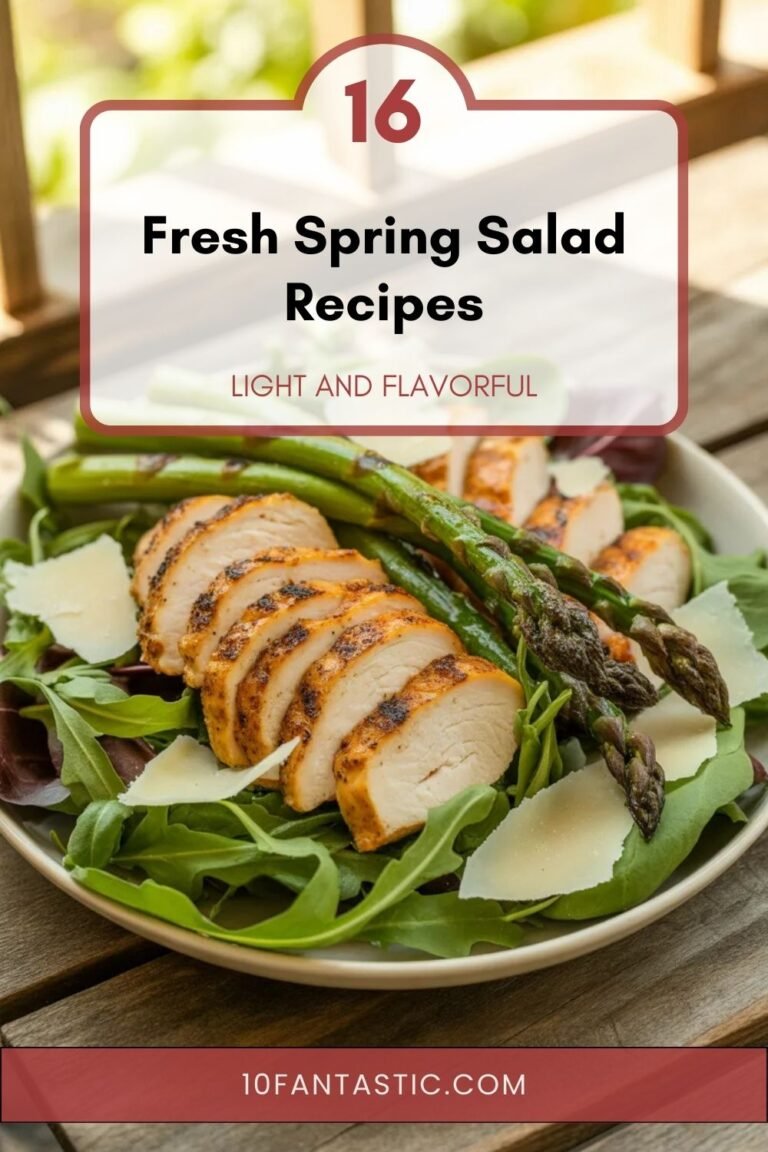 16 Fresh Spring Salad Recipes Light and Flavorful