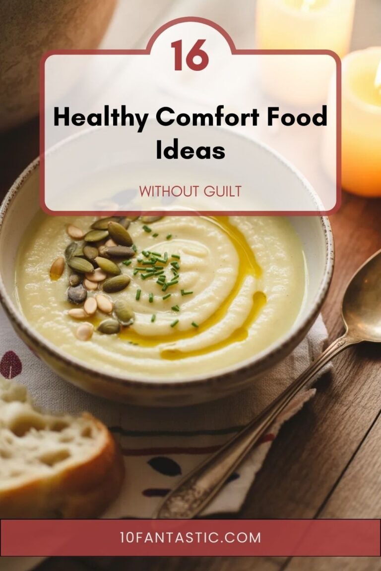 16 Healthy Comfort Food Ideas Without Guilt