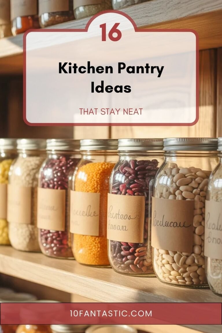 16 Kitchen Pantry Ideas that Stay Neat
