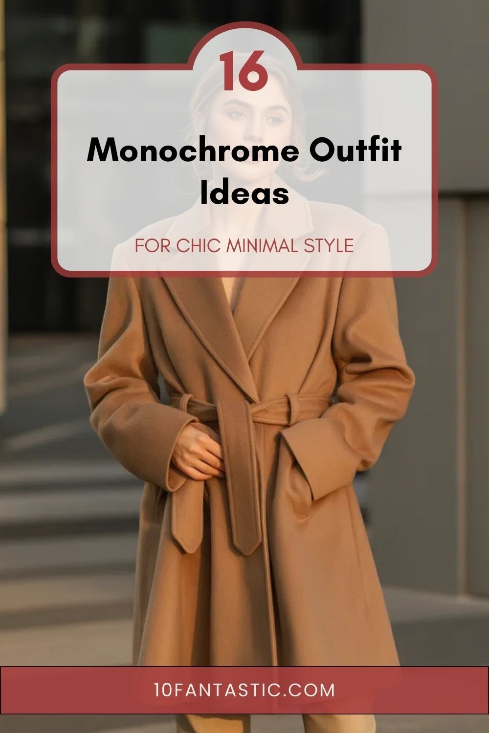 16 Monochrome Outfit Ideas for Chic Minimal Style