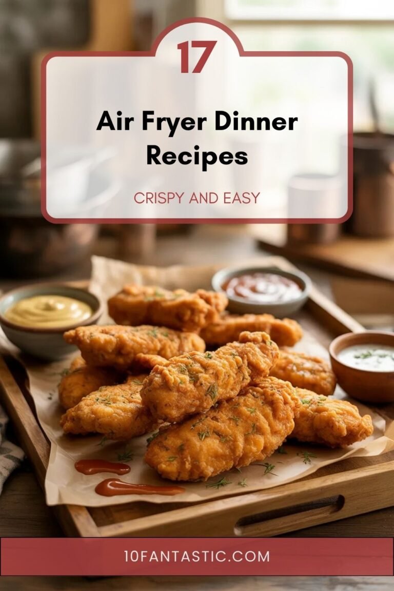 17 Air Fryer Dinner Recipes: Crispy and Easy