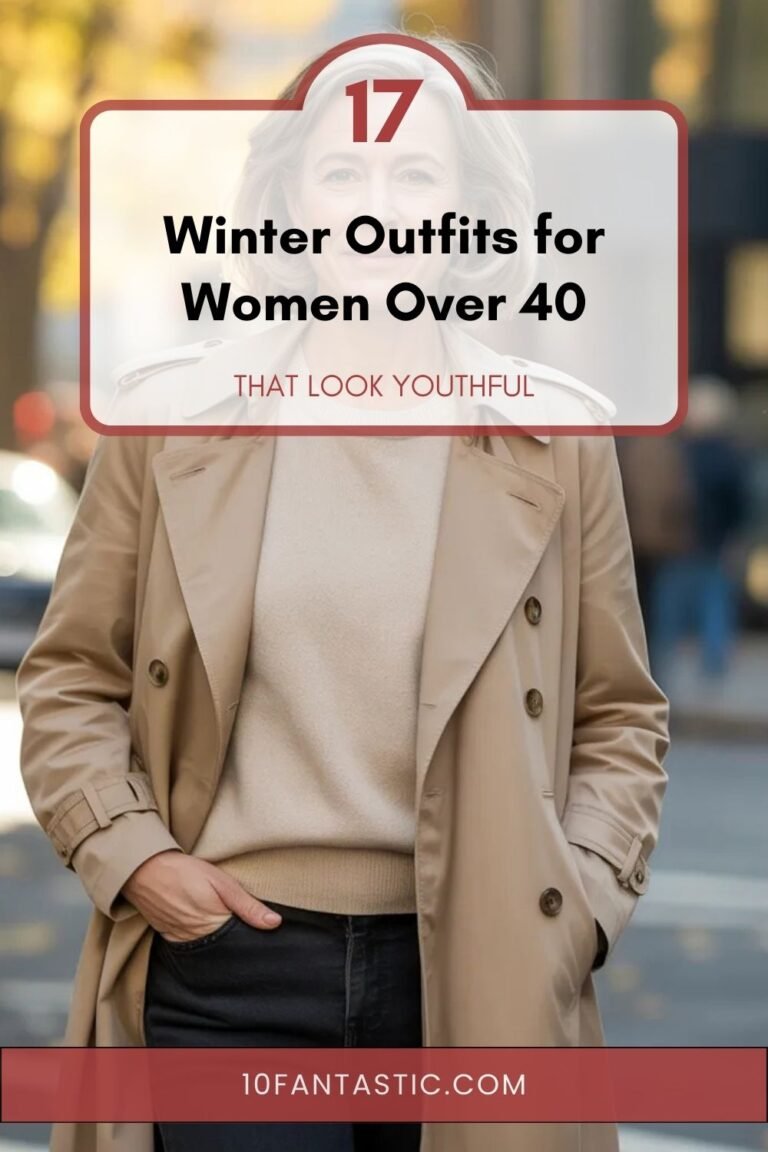 17 Winter Outfits for Women Over 40 that Look Youthful