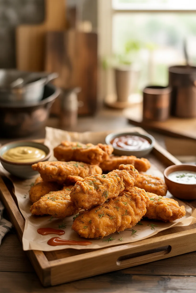 Air Fryer Crispy Chicken Tenders