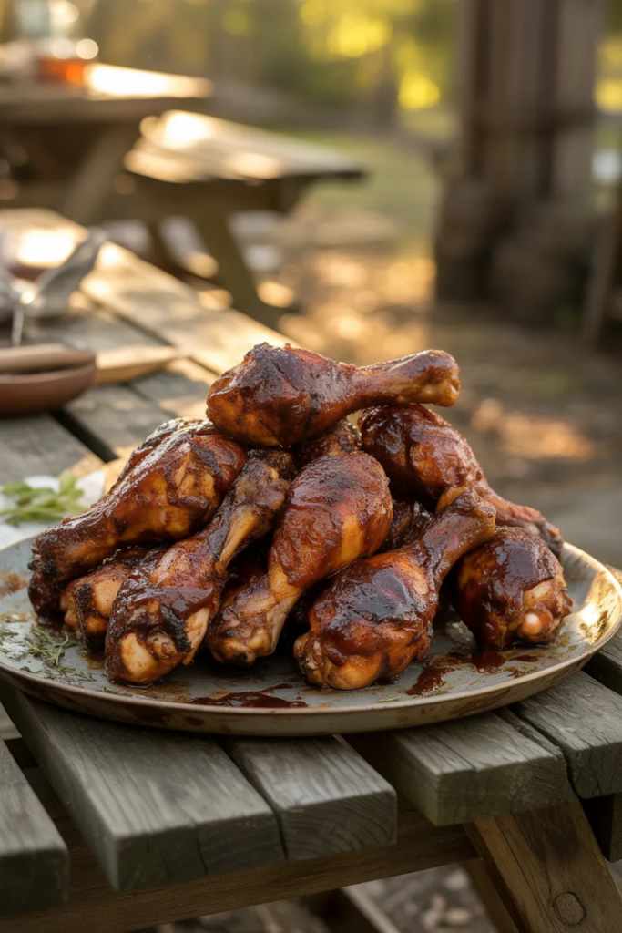 Air Fryer BBQ Chicken Drumsticks
