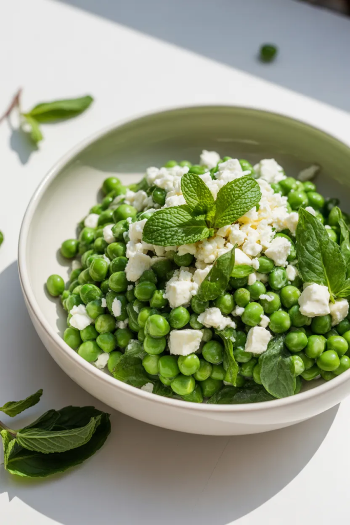 Spring Pea and Mint Salad