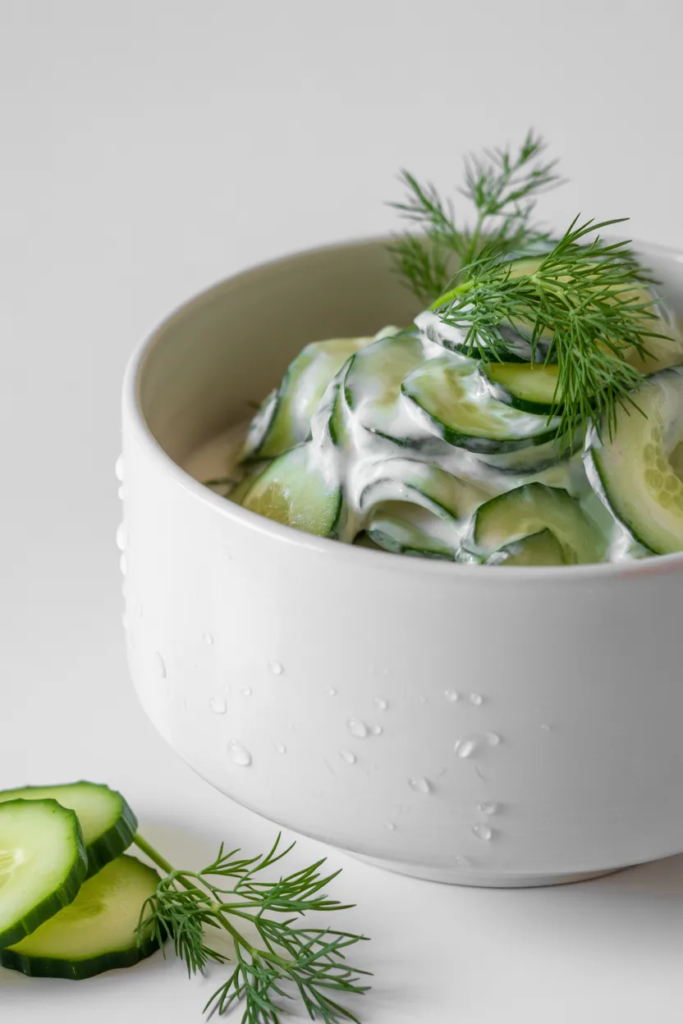 Cucumber Dill Yogurt Salad