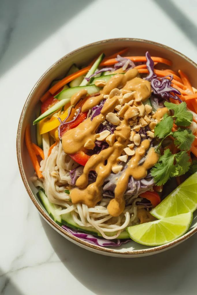 Thai Peanut Noodle Salad