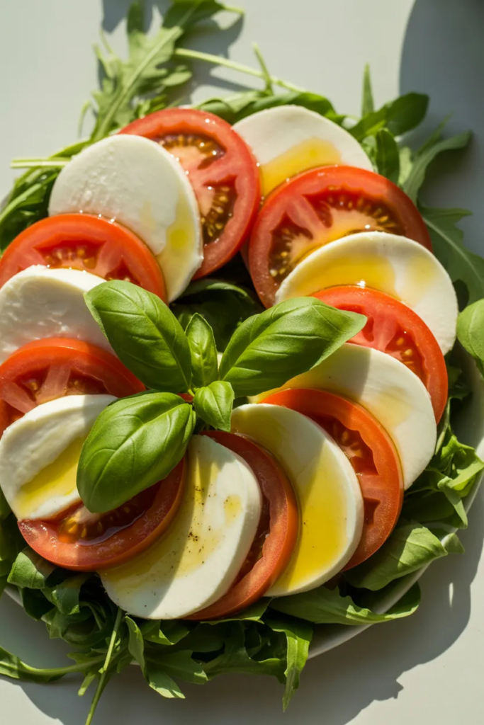 Caprese Spring Greens