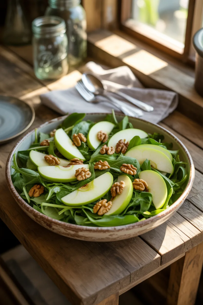 Apple Walnut Crunch Salad