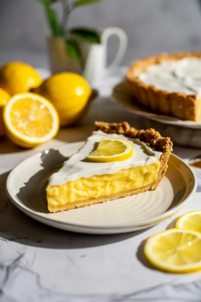 No-Bake Lemon Icebox Pie