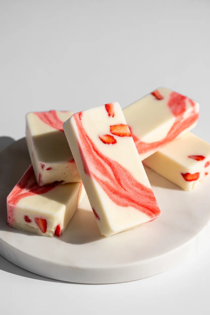 Strawberry Yogurt Parfait Bars