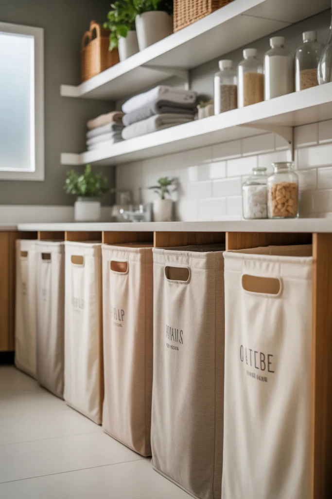 Coordinated Laundry Bins